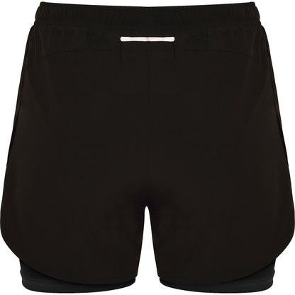 SHORT DE SPORT FEMME - CLAIR