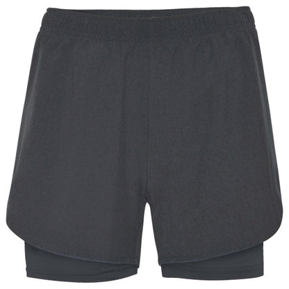 SHORT DE SPORT FEMME - CLAIR
