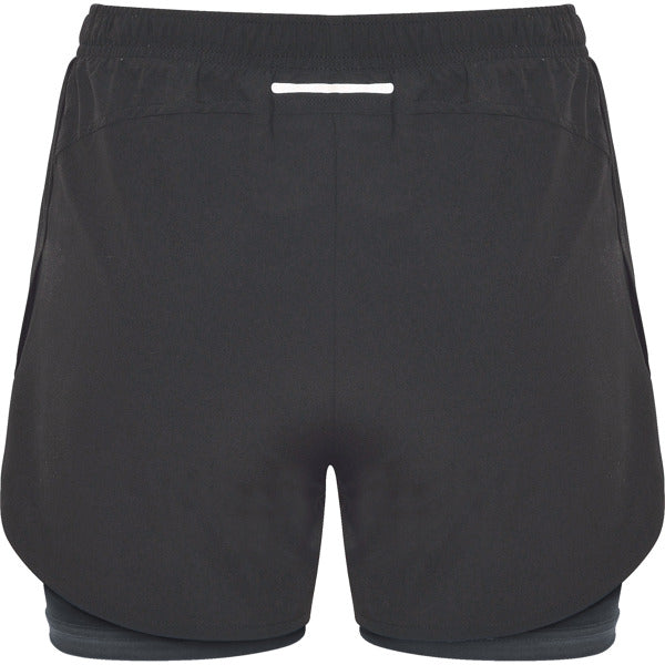 SHORT DE SPORT FEMME - CLAIR