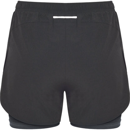 SHORT DE SPORT FEMME - CLAIR