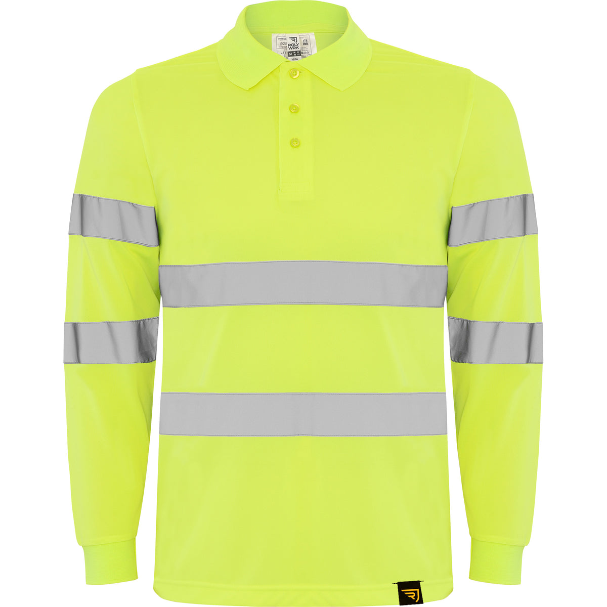 POLO HAUTE VISIBILITÉ À MANCHES LONGUES - POLARIS L/S