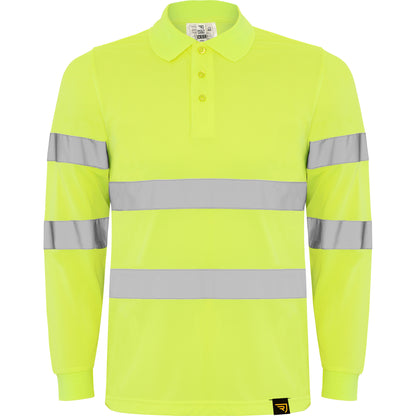 POLO HAUTE VISIBILITÉ À MANCHES LONGUES - POLARIS L/S