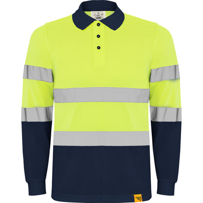 POLO HAUTE VISIBILITÉ À MANCHES LONGUES - POLARIS L/S