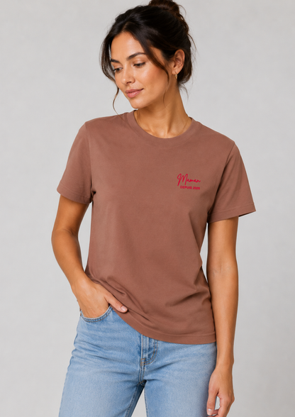 T-SHIRT - Broderie "Maman Depuis..."