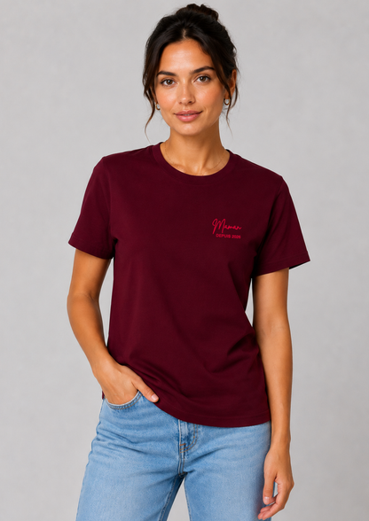 T-SHIRT - Broderie "Maman Depuis..."